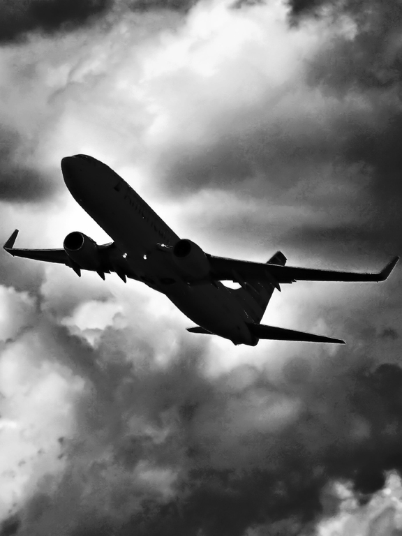 Print B n W In Class P By Raymond Novak For Flying Into A Storm NOV-2019.jpg